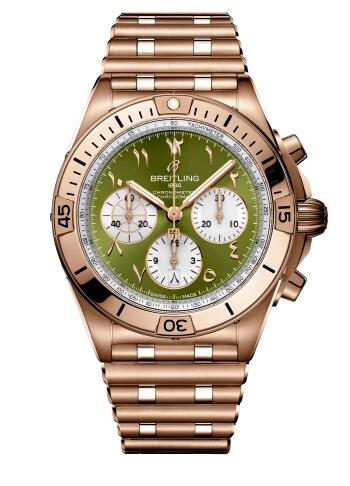 Review Breitling Chronomat B01 42 Giannis Antetokounmpo Replica watch RB01344A1L2R1